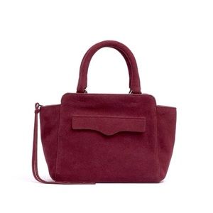 Rebecca Minkoff Burgundy Avery mini tote
